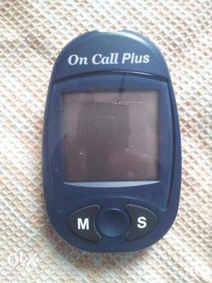 On Call Plus Glucose Meter with Test Strips and full kit