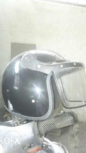 One year old half helmet for sale, ISI mark..