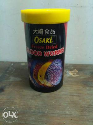 Osaki Freeze Dried Blood Worms Bottle