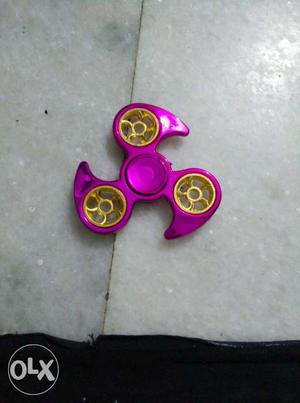 Purple And Gold Fidget Spinner