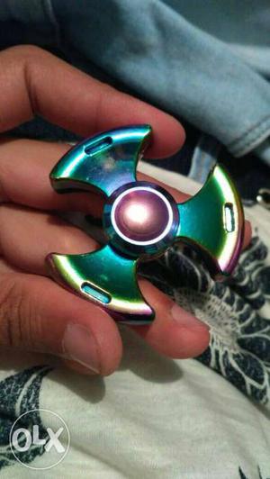 RaiNb0w pr0 hanD spiNner (Full metal)