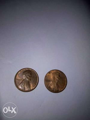 Two Lincolns Penny