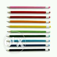 Velvet pencil 5 rs per pencil
