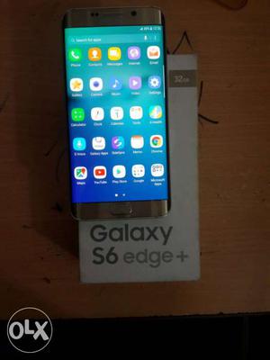 12 month old only Samsung galaxy S6 edge plus gold only with
