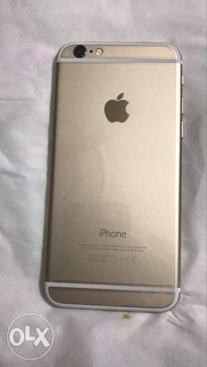Apple phone 6 Golden, 16 GB, 1st owner, With original