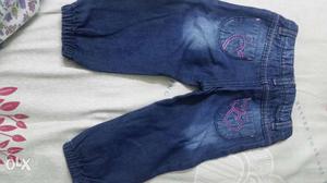 Baby girl jeans (6 to 12 months)