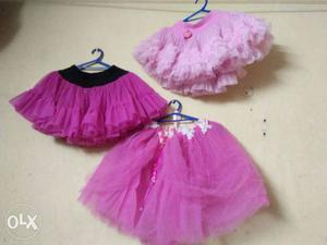 Beautiful skirts for little ones age 6years girls.
