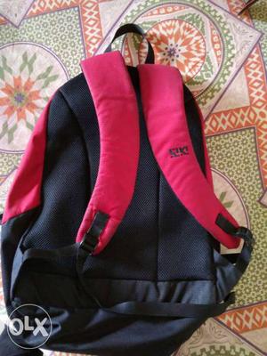 Black And red Backpack