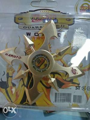 Gold Naruto Fidget Spinner