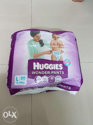 Huggies L size diaper 20 pieces pack