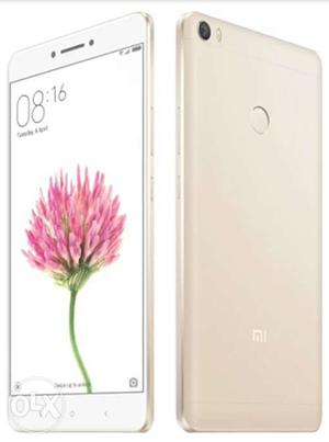 Mi max mobile with good condition under warranty