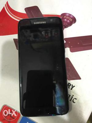 New condition galaxy s7 edge black colour out of