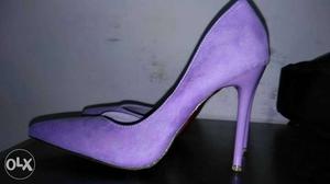New lavender heels not used