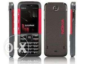 New nokia  xpressmusic mobile with accessories