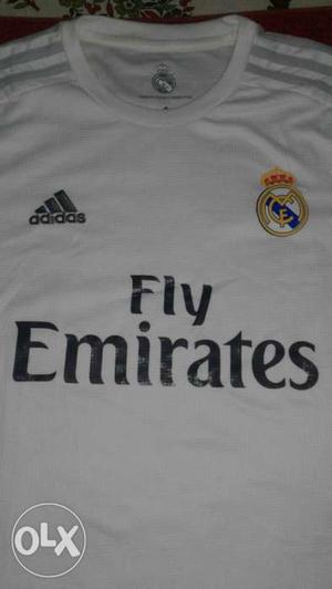 Original Adidas real Madrid jersey medium sized