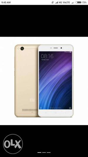 Redmi 4a seal pack .only