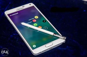 Samsung Galaxy Note 4 in immaculate condition.