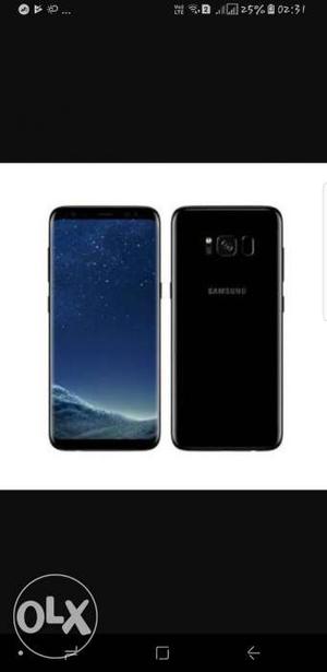 Samsung galaxy s8 black colour what to say you