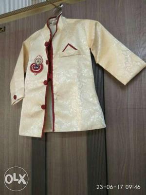 Sherwani for 3 year old boy Brand new. Not used