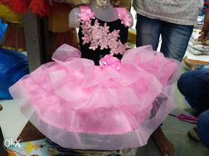 Toddler's Pink Tutu Skirt