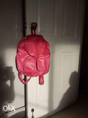 Unused big pink bagpack