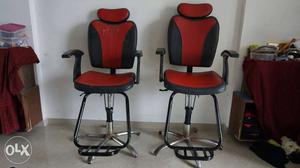 2 Steels chair good condition