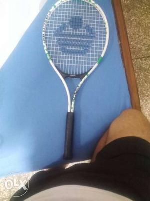 Brand new White And Black Tennis Racket