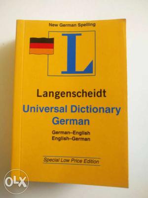Dictionary German English German. new