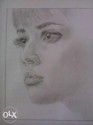 Hand made realistic sketch of yourself just Rs.