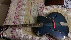 Hobmer Blue Wooden Guitar