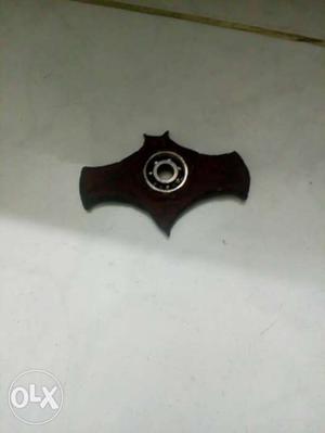 Homemade with clay Batman fidget