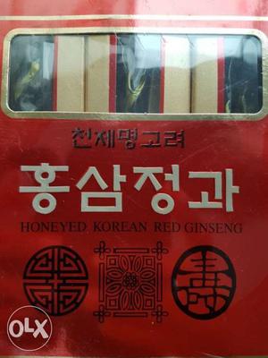 Honeybee Korean red ginseng tea