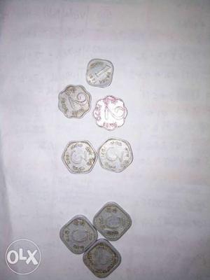 Indian,1 pise- 1coin,2paise - 2 coin,3paise-