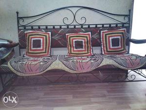 Iron sofa set,new conditions, rod iron not a