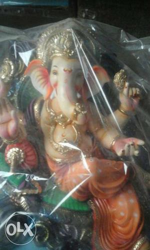 Lord Ganesha Ceramic Figurine In Pack