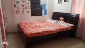 Queen size bed with mattress for sale