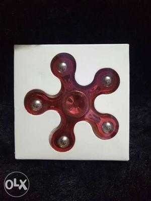 Red 5-axis Fidget Hand Spinner