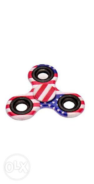 U.S.A. Flag Triple-bladed Fidget Spinner