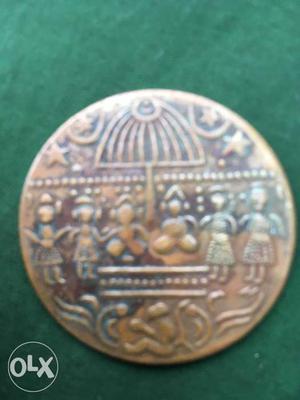  ram darbar very rair big coin with good