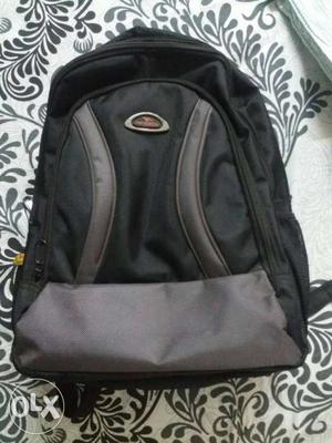 Black And Gray Laptop Backpack