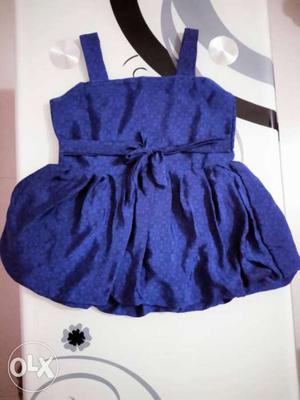 Cute balloon frock for 1-2 baby year.