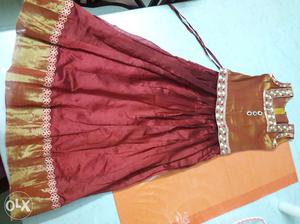 Designer skirt n blouse for 9 to 11 yr old girls