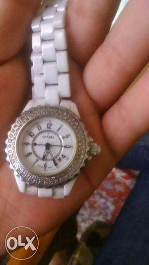 Imported real diamond chanel j12