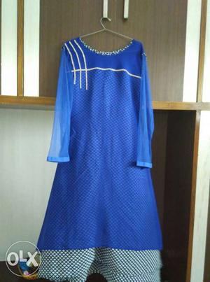 Long kurta floor touch NYC dress for party