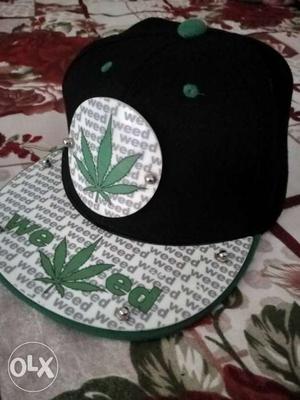 New DJ hat green n black