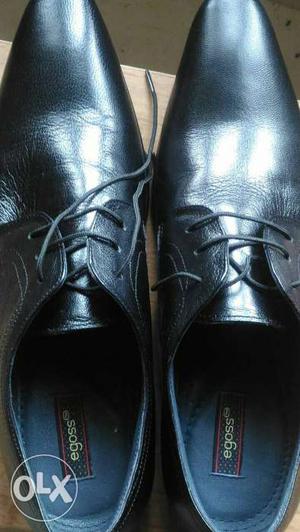 New EGOSS branded Pair Of Black Formal Shoes size 10