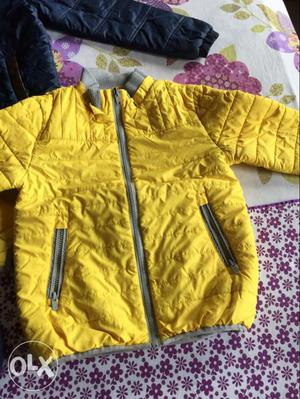 New pepe yellow jacket for 3 to 4 years child