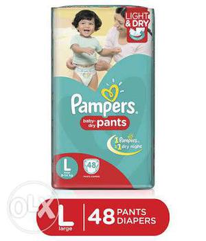 Pampers L size 48 pieces in wholesale rate