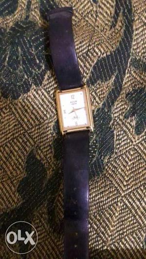Rectangle frame wrist watch available for sale