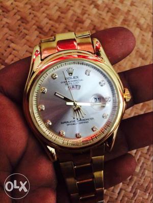 Rolex watch... 1 yr old... hardly used twice or